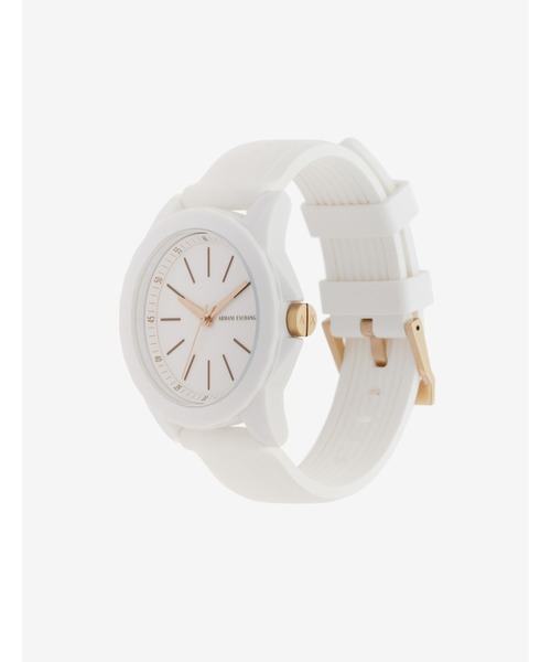 ARMANI EXCHANGE 腕時計 【A|X アルマーニ エクスチェンジ】シリコンベルトウォッチLADY BANKS_AX7126 ...