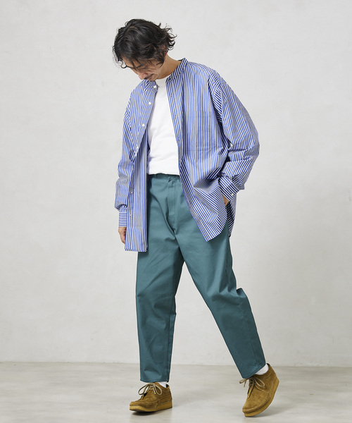 JOURNAL STANDARD relume オーバーサイズミリタリーシャツ JOURNAL STANDARD relume シャツ 「ZOZO限定」ミリタリーツイル