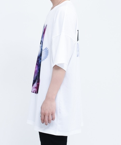 トラバストーキョー Tシャツ ロンT エンジェル - cateringvancouverwa.com 買いファッション エンジェル ロンT Tシャツ トラバストーキョー Tシャツ/カットソー(七分/長袖)
