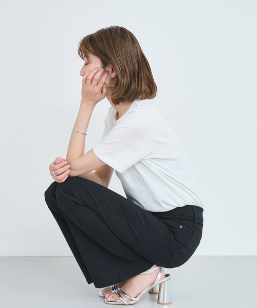 パンツ 「ハイバーストレッチ」「XS~Lサイズ展開」ハイウエスト