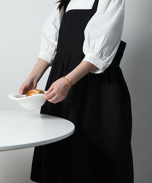 aimoha（アイモハ） エプロン そのままお出かけもできるドレスのような