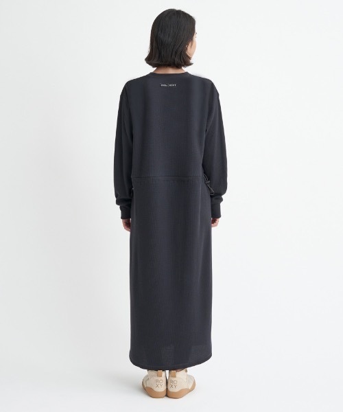 DESCENTE ♡ワンピース ROXY ワンピース DOWN TO EARTH DRESS/ロキシーウエストドロー