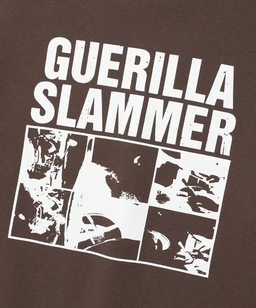 トレーナー スウェット A'GEM/9 × .kom「CAVISH/カビシ」GUERILLA SLAMMERS RAGLAN SWEATSHIRT/ラ Cavish トレーナー スウェット A'GEM/9 × .kom「CAVISH/カビシ