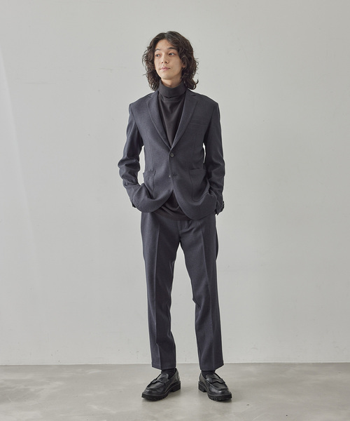 GEORGES RECH ヘリンボーン セットアップ パンツスーツ スラックス 「セットアップ対応」j.n.r.d/ヘリンボーン