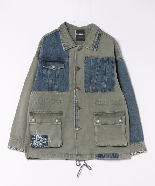 Desigual コート ジャケット ハイブリッド モッズジャケット