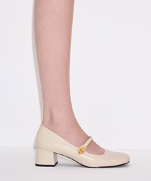 CHARLES ＆ KEITH（チャールズ&キース） パンプス メタリックバックル
