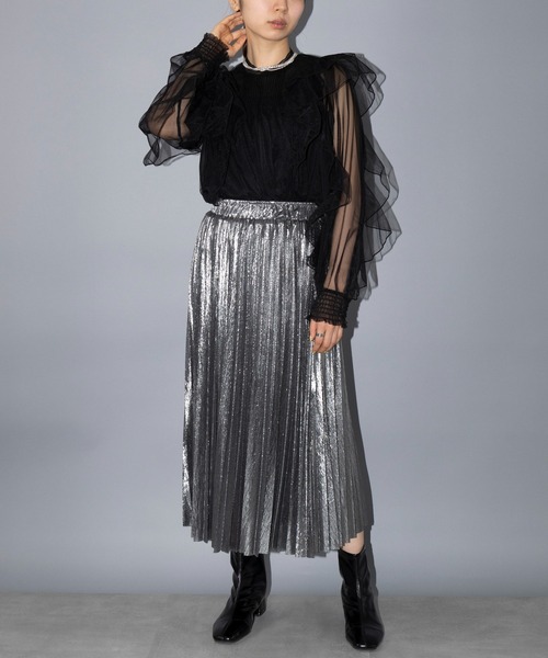 【美品】maisonmarelle ブラウス 36m MICA&DEAL マイカ＆ディール ブラウス 0125201105 レディース