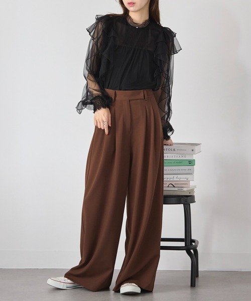 MAISON BREEZE reveur ブラウス シャツ 「MAISON reveur」sheer