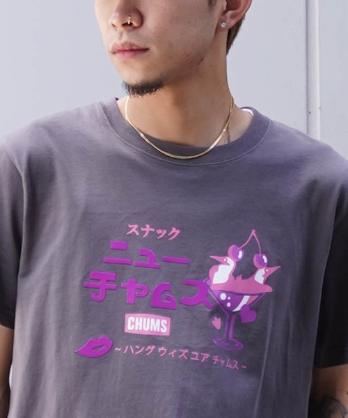 未使用品　タグ付き　チャムス　CHUMS プリントシャツ　半袖シャツ 楽天市場】【15%OFFクーポン/2025春夏新色追加】チャムス CHUMS