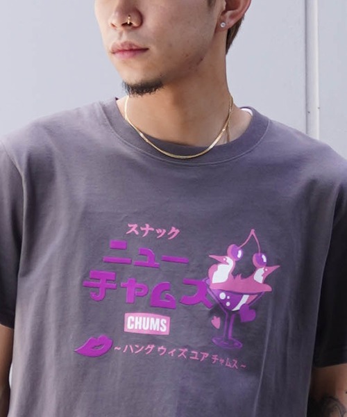 tシャツ Tシャツ メンズ CHUMS/チャムス 半袖Tシャツ/プリントTee/コットンTee 昭和レトロ リサイクル CH01-2362｜zozo｜20