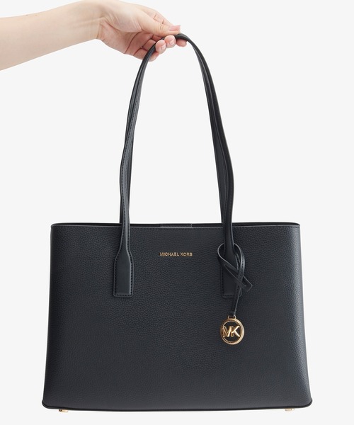 MICHAEL KORS トートバッグ RUTHIE ペブルレザー トート