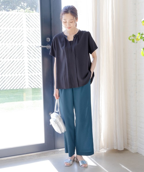 パンツ お手入れらくらくリネンイージーパンツ/975447 レディース | GLOBAL WORK | 18