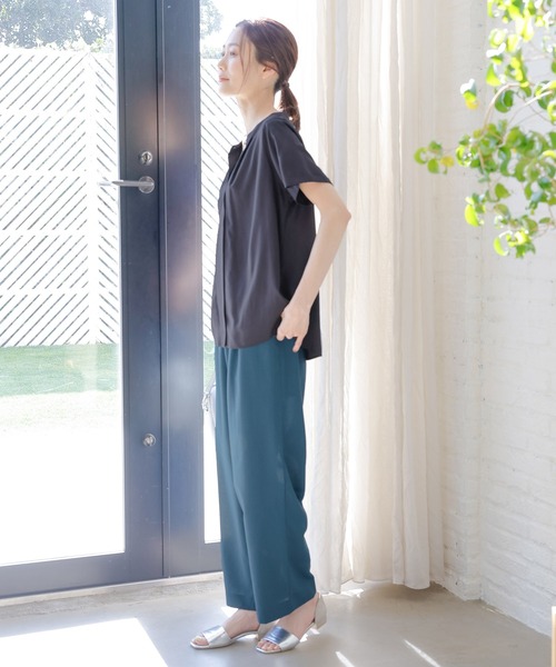 パンツ お手入れらくらくリネンイージーパンツ/975447 レディース | GLOBAL WORK | 19