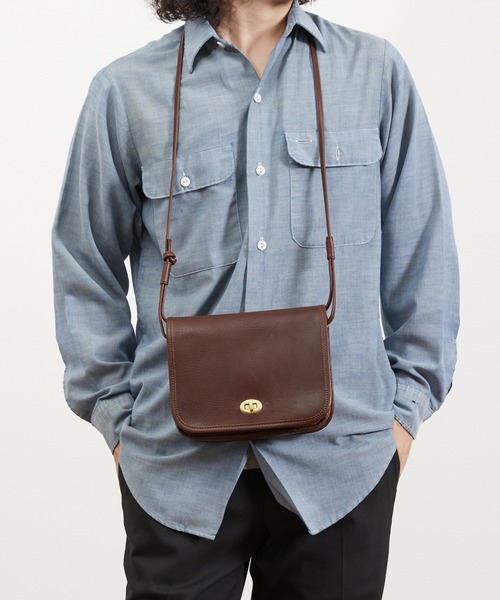 SLOW ショルダーバッグ スロウ / bono-flapwidth shoulder bag フル