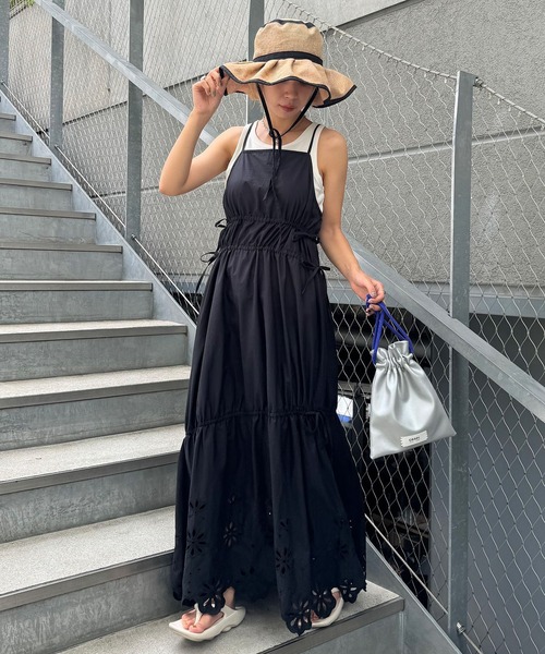 Dolce & Gabbana シルク フローラル キャミソール ワンピース 11127085_top.jpg