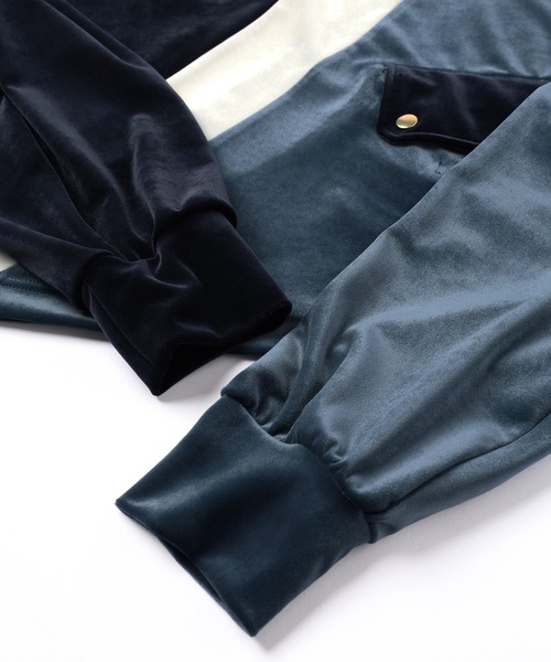 CULLNI トレーナー スウェット 24-AW-025 / Stretch Velour Bi Color 