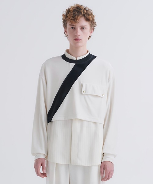 CULLNI トレーナー スウェット 24-AW-025 / Stretch Velour Bi Color 
