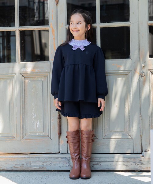 トレーナー 「110-140cm」ボウタイリボン トップス キッズ 子供服