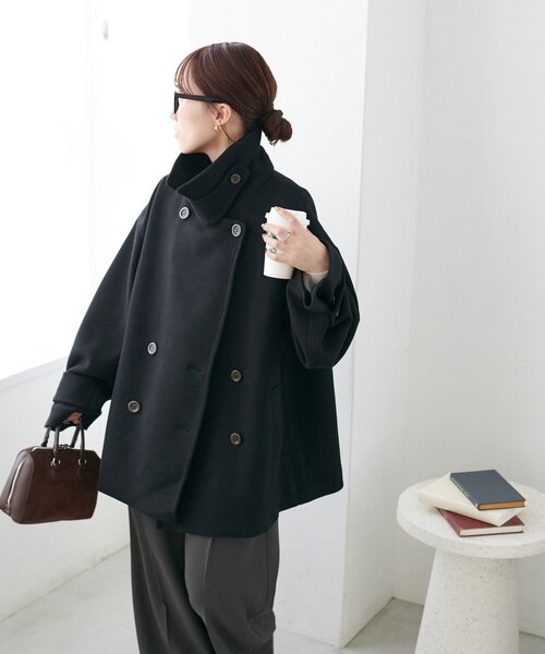 DISCOAT 中空糸スタンドミドルコート 中空糸スタンドミドルコート《WEB限定カラーあり》｜ディスコートの