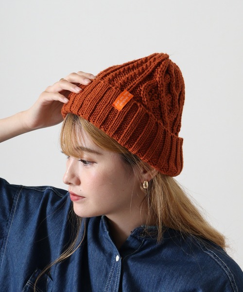 新品　ビューティフルピープル　ニットキャップ beautiful people (ビューティフルピープル) no seam rib knit