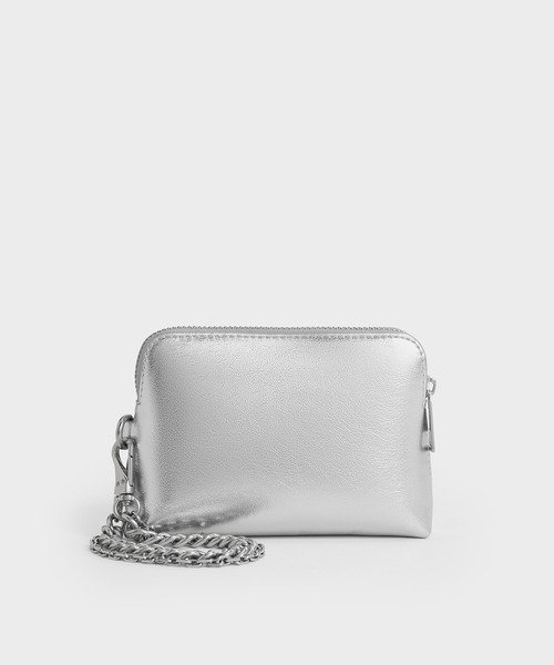 CHARLES ＆ KEITH ポーチ Atwood アットウード クリンクル