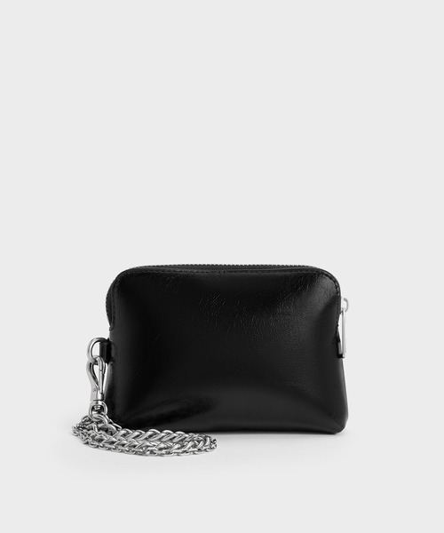 CHARLES ＆ KEITH ポーチ Atwood アットウード クリンクル