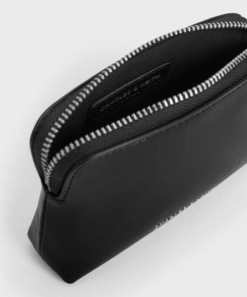 CHARLES ＆ KEITH ポーチ Atwood アットウード クリンクル