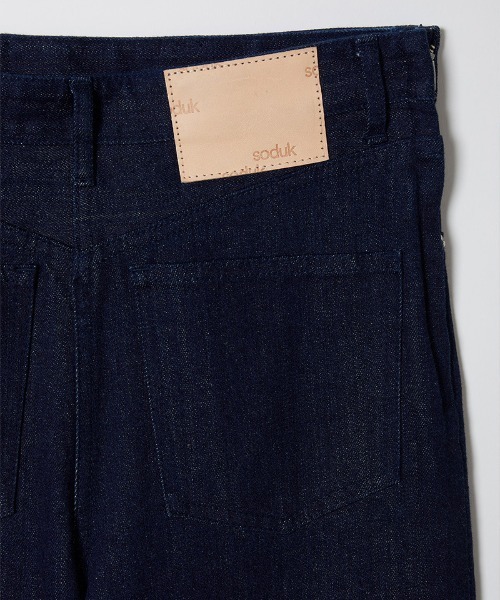 ゆsoduk back to front denim trousers ジーンズ デニム デニムパンツ back to front denim trousers