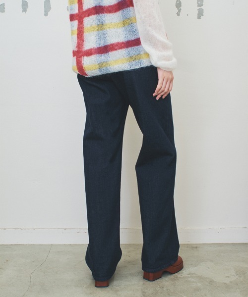 パンツ soduk back to front denim trousers セール】back to front denim trousers（デニムパンツ）｜soduk