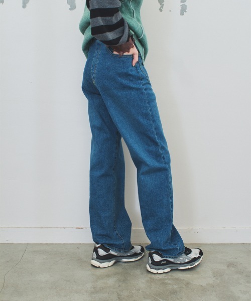 ゆsoduk back to front denim trousers SODUK back to front denim trousers スドーク バックフロント