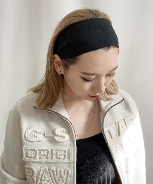 kinema ヘアバンド 23ss border hair band – Maison Kinema