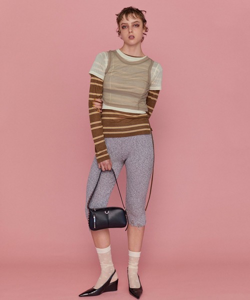 MAISON SPECIAL（メゾンスペシャル） レギンス スパッツ Slub Yarn