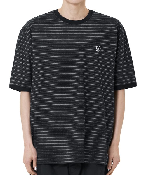 tシャツ 「OY/オーワイ」 LOGO STRIPE RINGER TEE/ロゴストライプリンガーティーシャツ レディース メンズ OY tシャツ 「OY/オーワイ」 LOGO STRIPE RINGER TEE/ロゴ