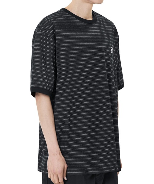 OY tシャツ 「OY/オーワイ」 LOGO STRIPE RINGER TEE/ロゴ