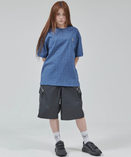 tシャツ 「OY/オーワイ」 LOGO STRIPE RINGER TEE/ロゴストライプリンガーティーシャツ レディース メンズ OY/オーワイ』 LOGO STRIPE RINGER TEE/ロゴストライプリンガー