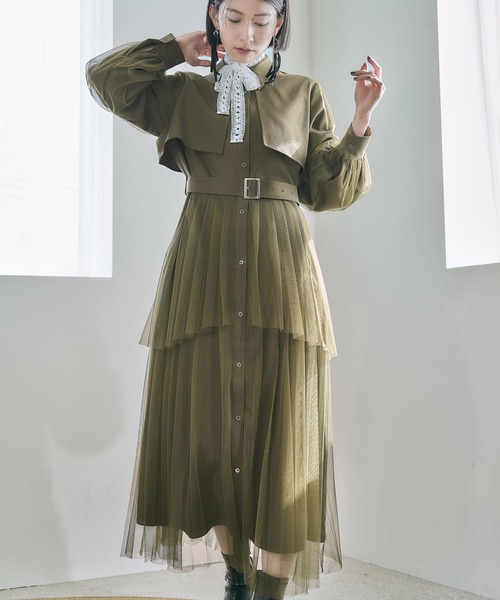 最新コレックション HARE 「オケージョン/セレモニー/結婚式」シアー ワンピース ワンピース