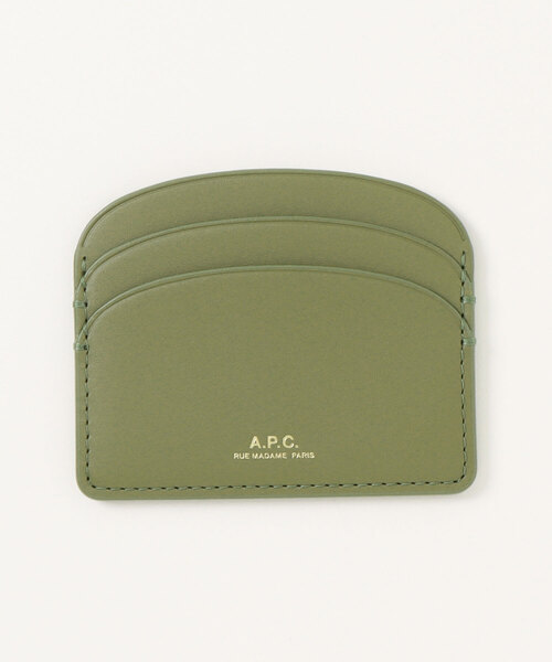 A.P.C. カードケース PORTE-CARTES DEMI-LUNE : ZOZOTOWN Yahoo