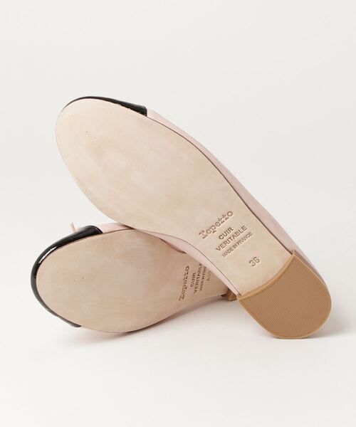 【美品・箱付】repetto ハラコ　バレエシューズ パンプス sakishimatokyo バレエシューズ パンプス リボン付きフラット