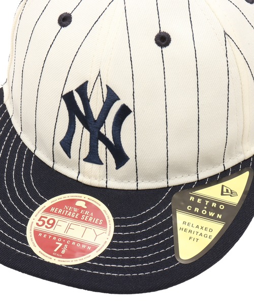 NEW ERA キャップ 帽子 RC 59FIFTY HERITAGE NEYYANCO NVY STR
