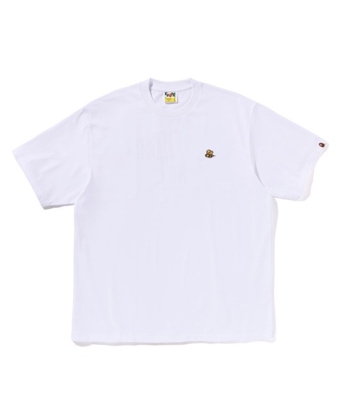 人気【A BATHING APE】ワンポイント リラックスフィット Tシャツ GARMENT DYE ONE POINT RELAXED FIT TEE | bape.com