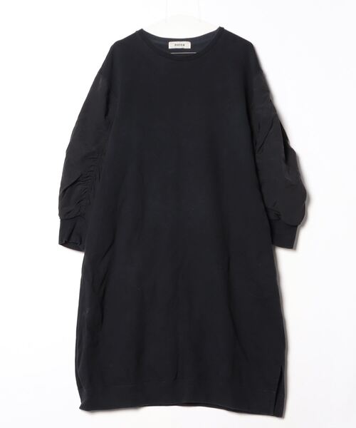 ズッカ　ワンピース　Mサイズ ZUCCa 「ZUCCa」 ドルマンスリーブワンピース M size ブラック