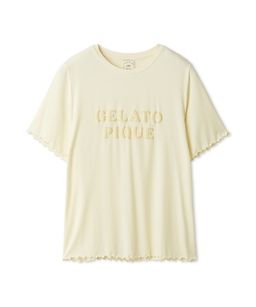 gelato pique パジャマ ルームウェア 「接触冷感」ロゴメローT