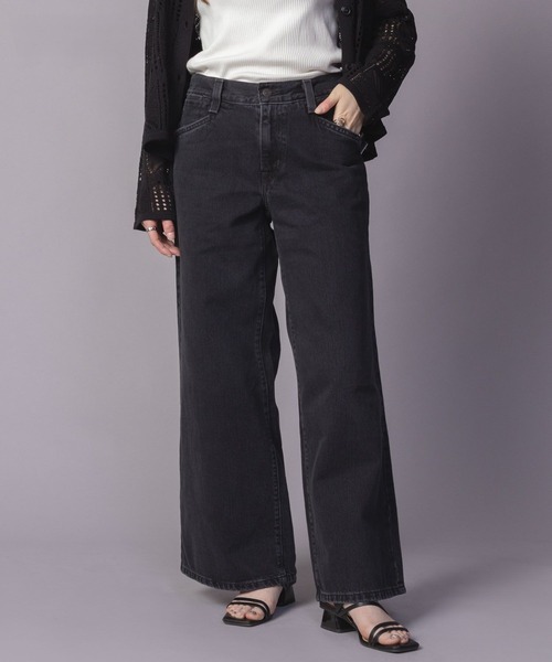 00s levi's569 ブラック　バギーデニム　Loose Fit ワイド 楽天市場】リーバイス 569 バギー デニム パンツ LEVI'S 569