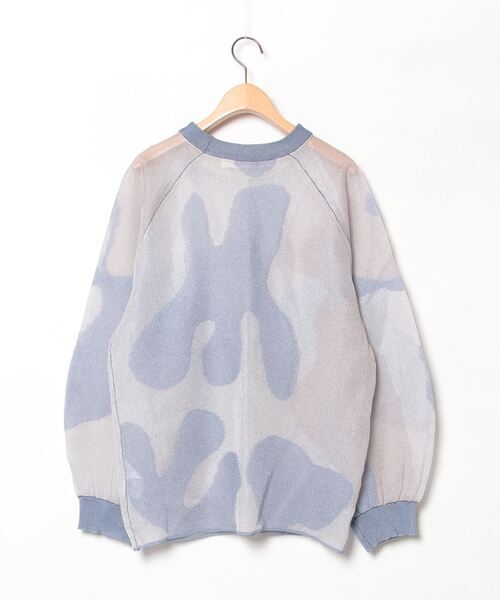 leinwände ニット leinwande 「leinwande」 長袖ニット FREE グレー レディース