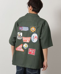 シャツ バックワッペン半袖シャツ / 425810 メンズ｜ZOZOTOWN Yahoo!店