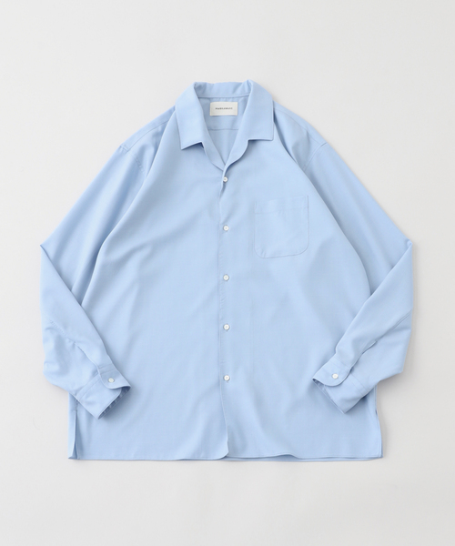 markaware（マーカウェア） シャツ ITALIAN OPEN COLLAR シャツ メンズ