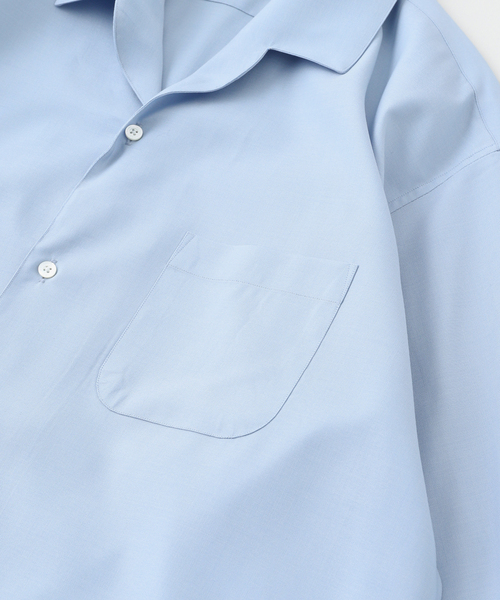 markaware（マーカウェア） シャツ ITALIAN OPEN COLLAR シャツ メンズ