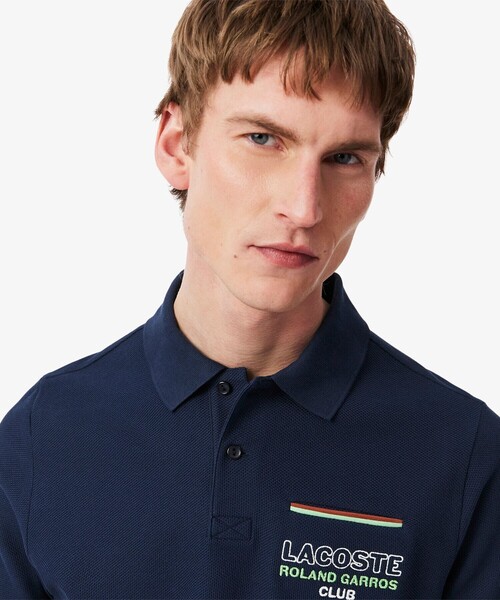 LACOSTE（ラコステ） ポロシャツ 半袖 ローラン・ギャロスコラボ