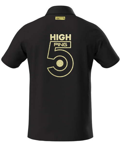 PGG カノコ 半袖 ポロシャツ 【サイズ5】 PING ポロシャツ 「PING APPAREL」超速乾カノコ半袖ポロシャツ