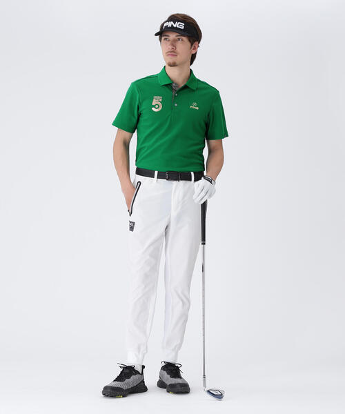 新品★PING GOLF ピン ゴルフ Mr. PING 吸水速乾 ポロシャツ PING ポロシャツ 「PING APPAREL」超速乾カノコ半袖ポロシャツ